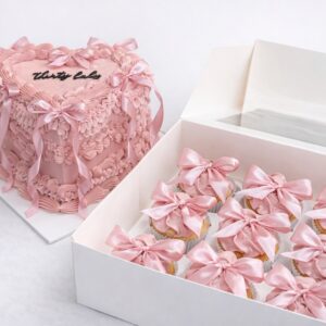 Tartas y cupcakes a juego