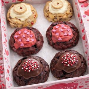 Caja 6 cookies San Valentín