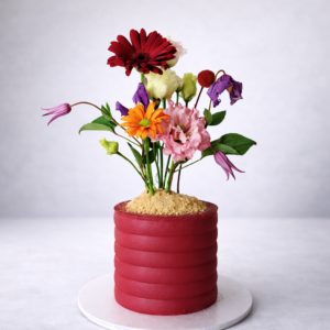 Flowerpot cake