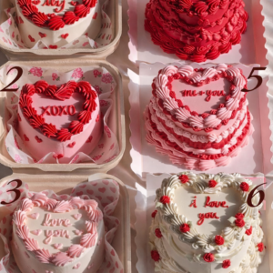 Tartitas San Valentín (3–4 personas)