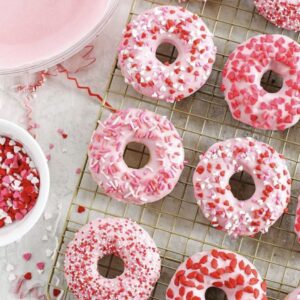 Caja 6 donuts San Valentín