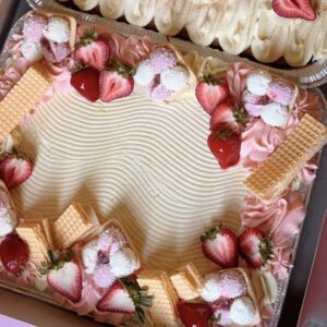 Tres leches San Valentín