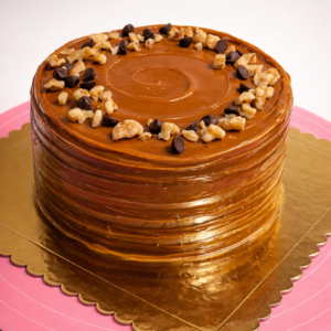 Tentación de dulce de leche y chocolate