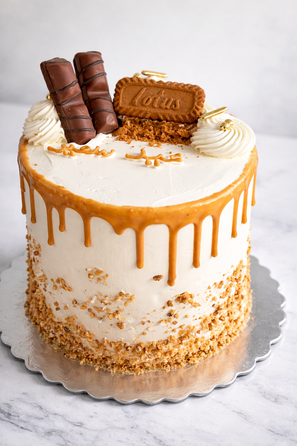 Tarta kinder & Lotus Deluxe