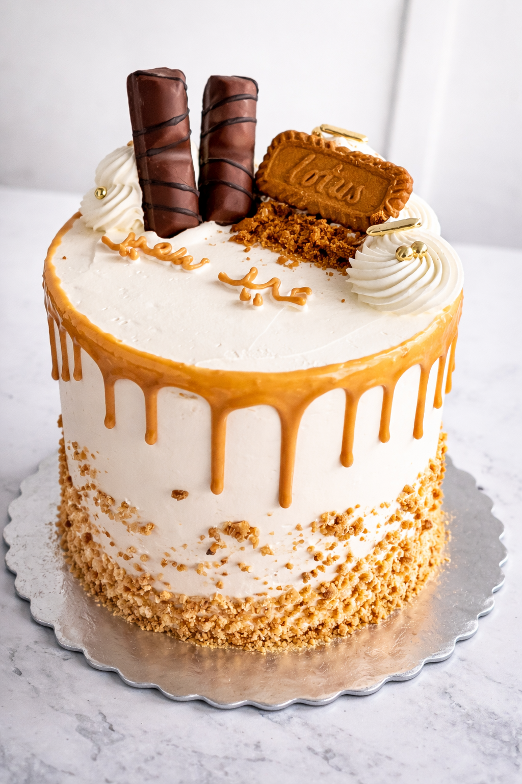 Tarta kinder & Lotus Deluxe - Imagen 2